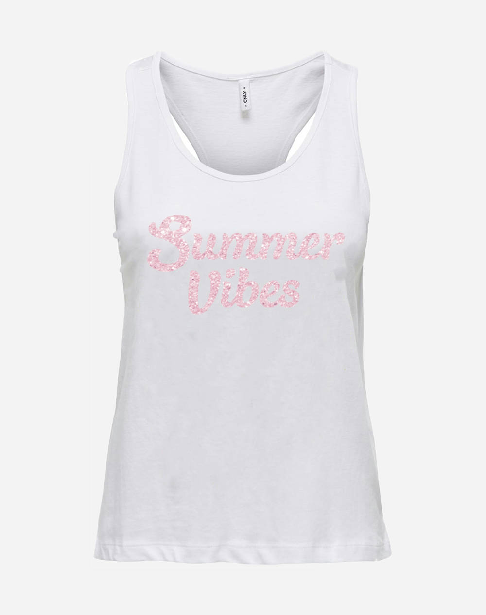 ONLY ONLY ONLHENNY LIFE REG S/L TANK TOP BOX JRS 15327669-Bright WhiteHello summer Multi