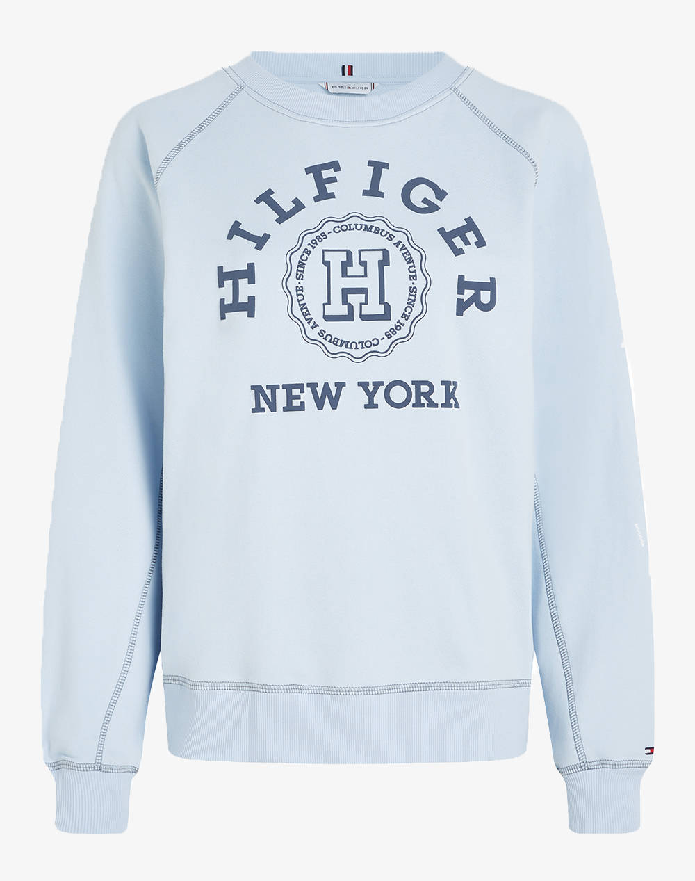 TOMMY HILFIGER REG VARSITY RAGLAN SWEATSHIRT