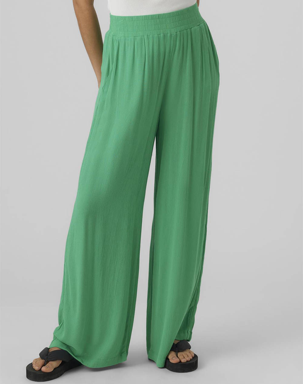 VERO MODA VMMENNY HW WIDE PANTS WVN GA