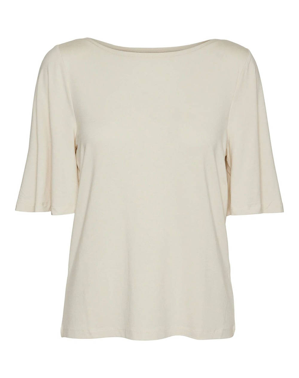 VERO MODA Y VMSINI SMART 2/4 BOAT NECK TOP VMA