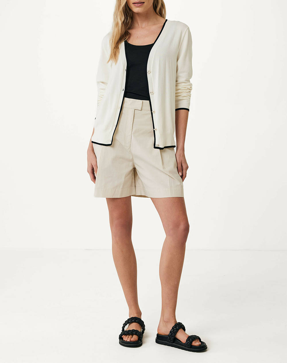 MEXX Basic cardigan with contrast