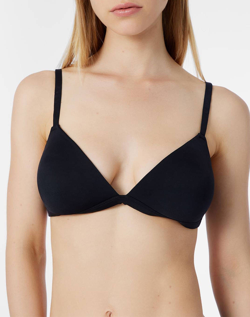 MINERVA BRA TRIANGLE P/UP 96-9077B-045 Black