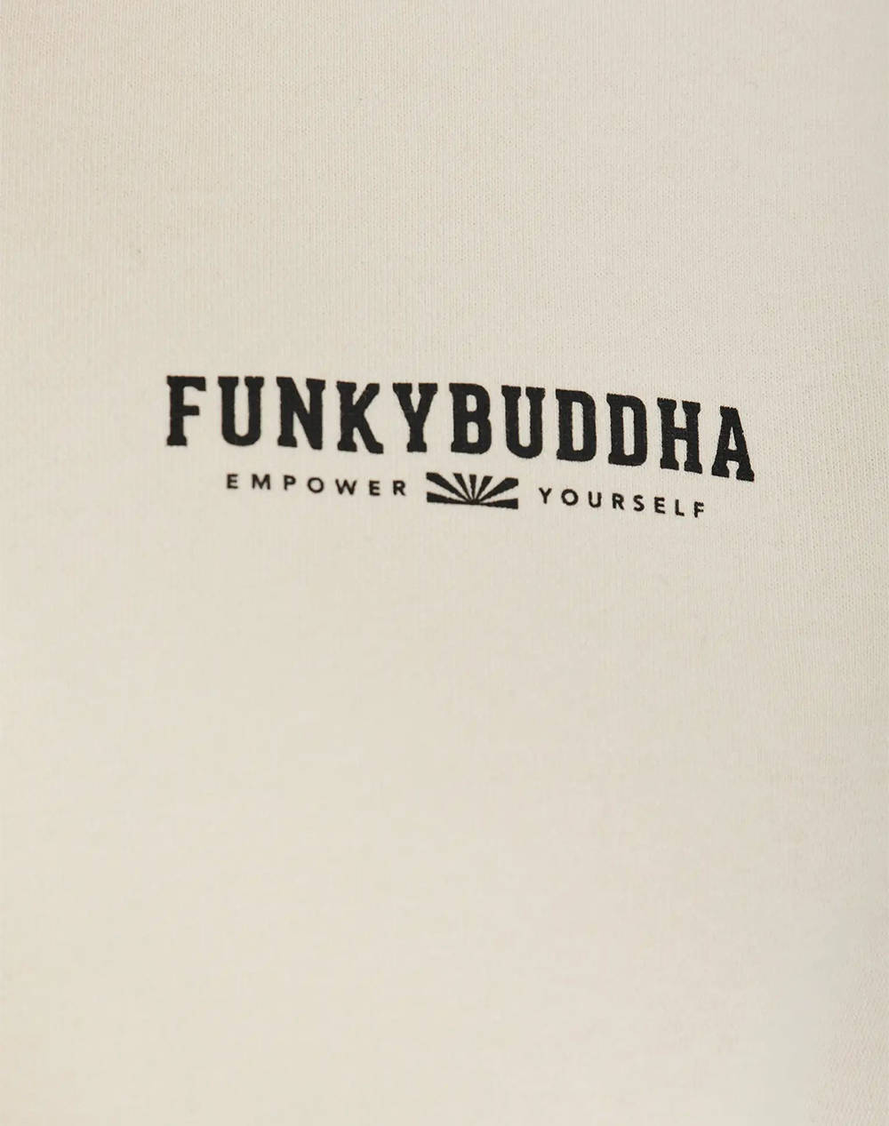 FUNKY BUDDHA Ζακέτα φούτερ με τύπωμα Funky Buddha