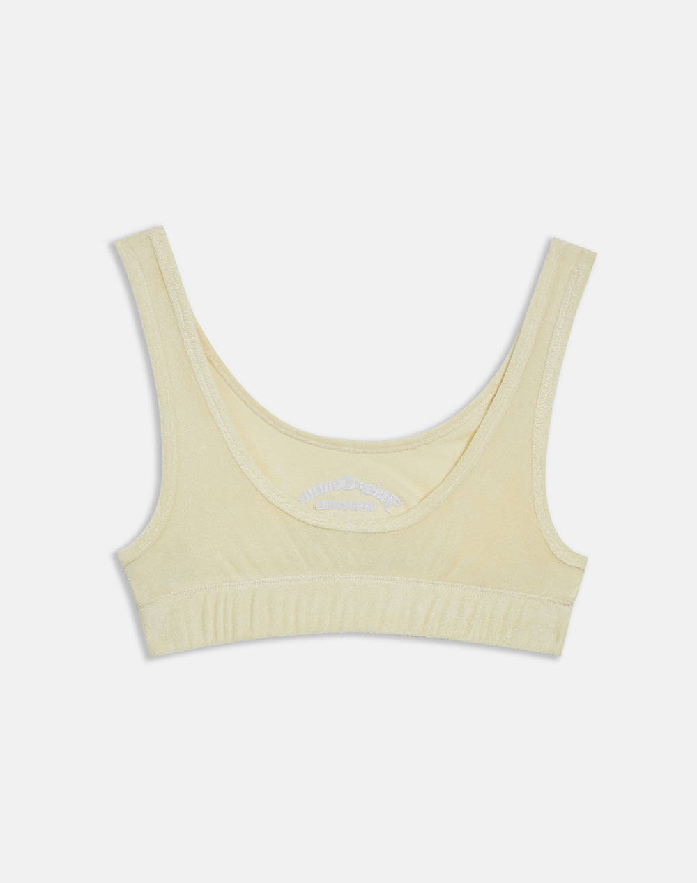 JUICY COUTURE HUDSON SCOOP TOWELLING BRALETTE