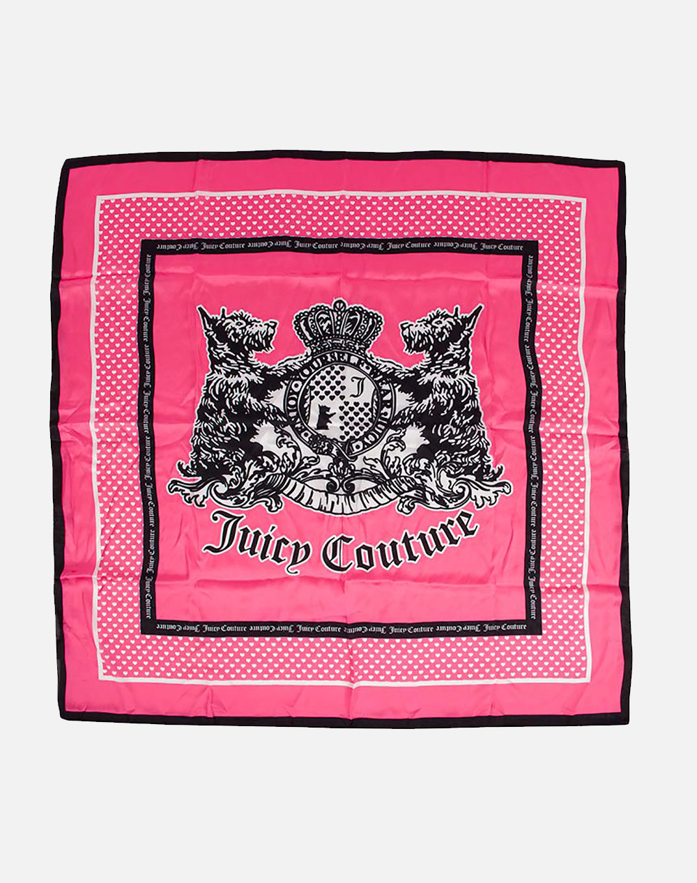 JUICY COUTURE SCOTTIE DOGS FOULARDS - FOULARD 90 X 90