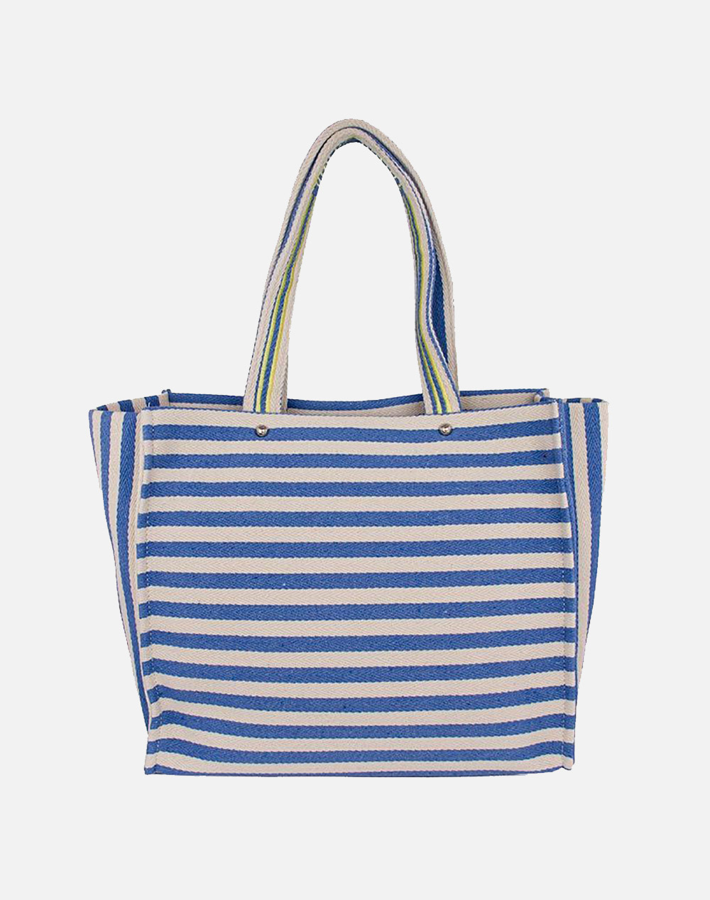 JUICY COUTURE IRIS BEACH BAG - STRIPED VERSION - LARGE SHOPPING (Διαστάσεις: 33 x 38 x 15 εκ.)