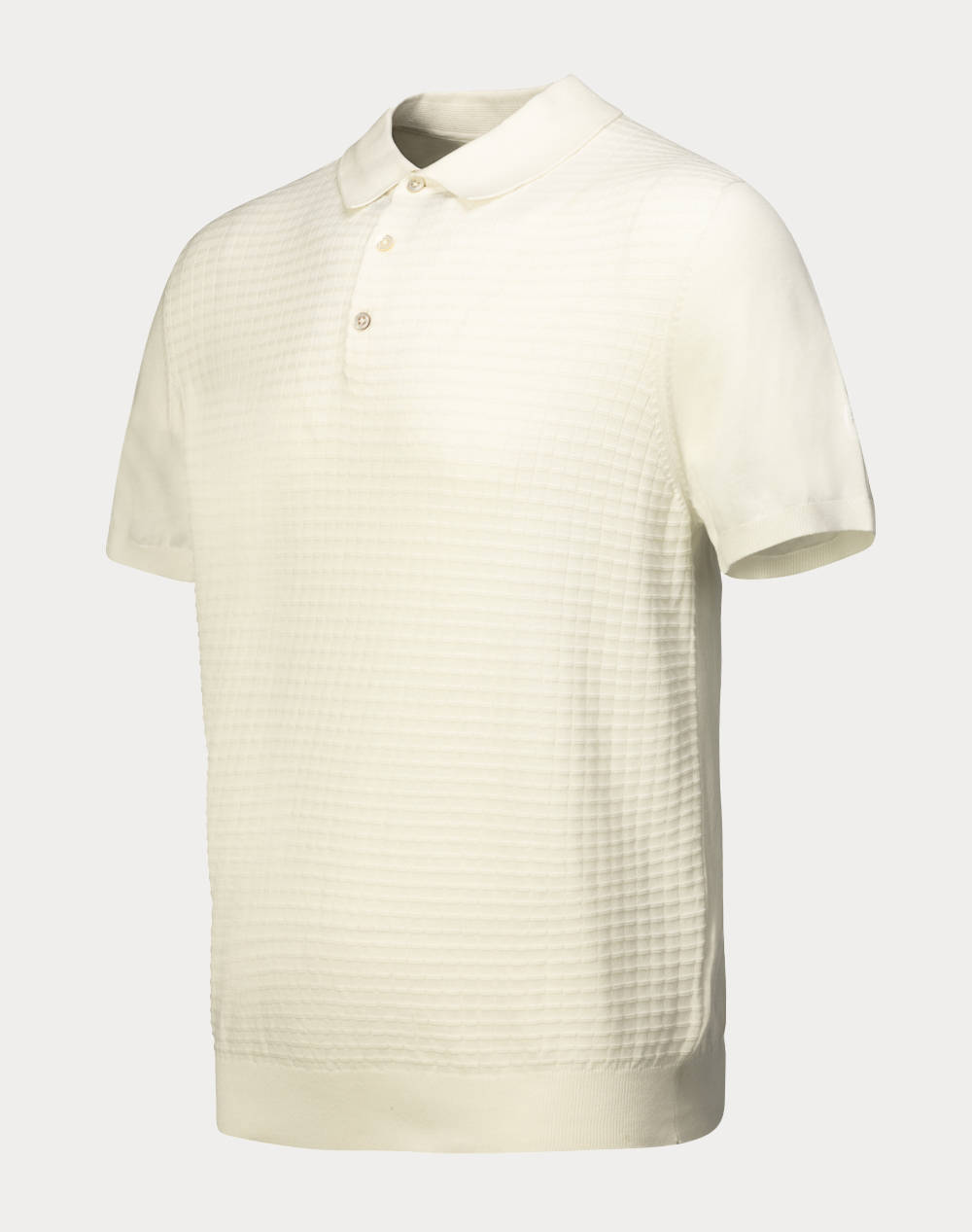 CONTE OF FLORENCE POLO CRETA 6550038U-1 OffWhite φωτογραφία