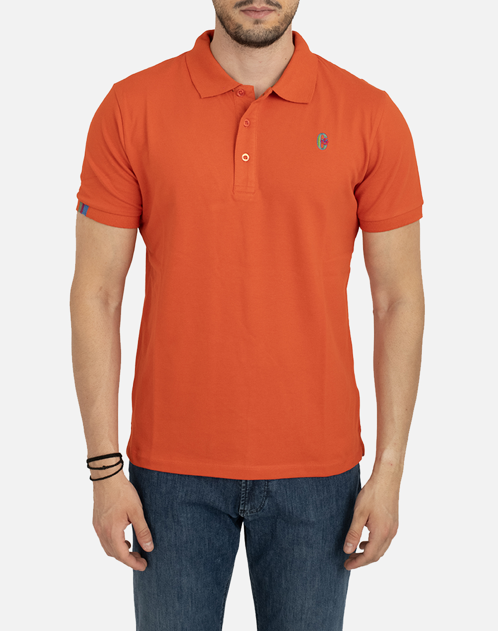 CONTE OF FLORENCE CONTE OF FLORENCE POLO VALLETTA 6552018U-696 Orange