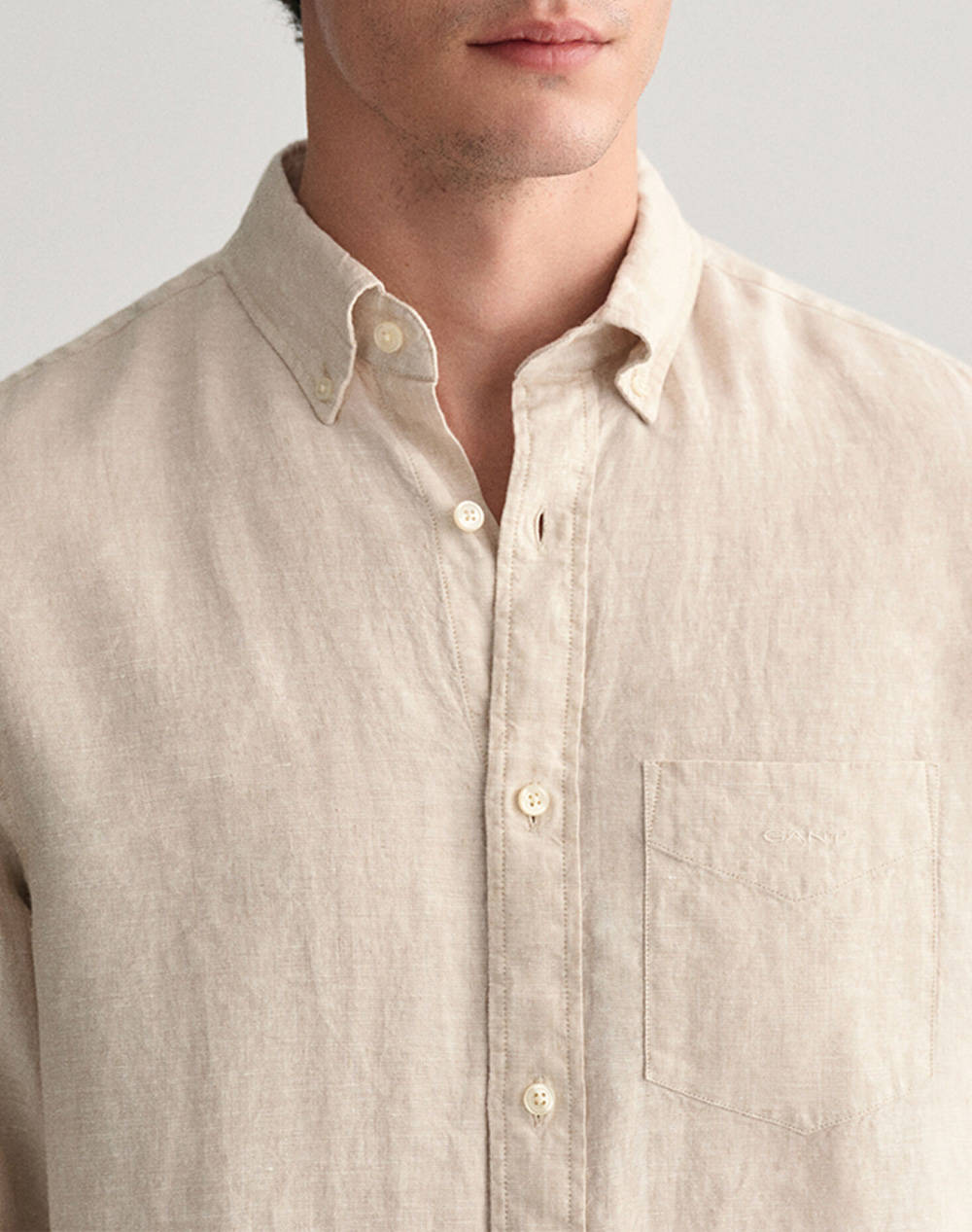 GANT LS REG LINEN SHIRT