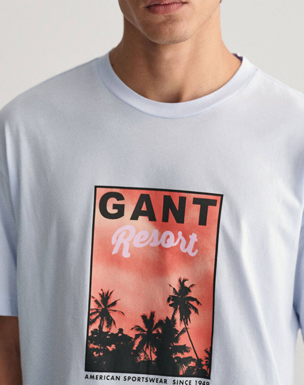 GANT WASHED GRAPHIC SS T-SHIRT