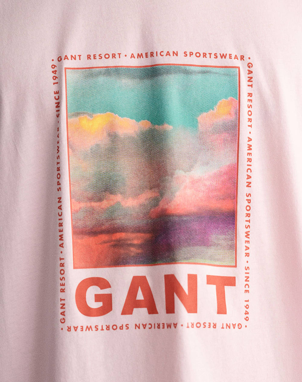 GANT WASHED GRAPHIC SS T-SHIRT