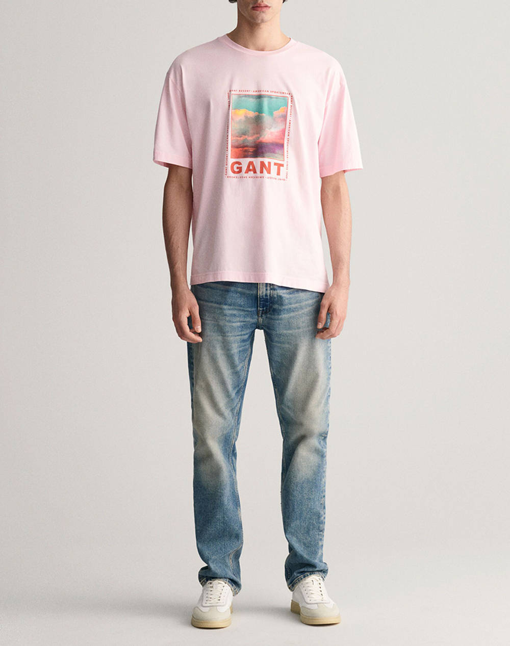 GANT WASHED GRAPHIC SS T-SHIRT