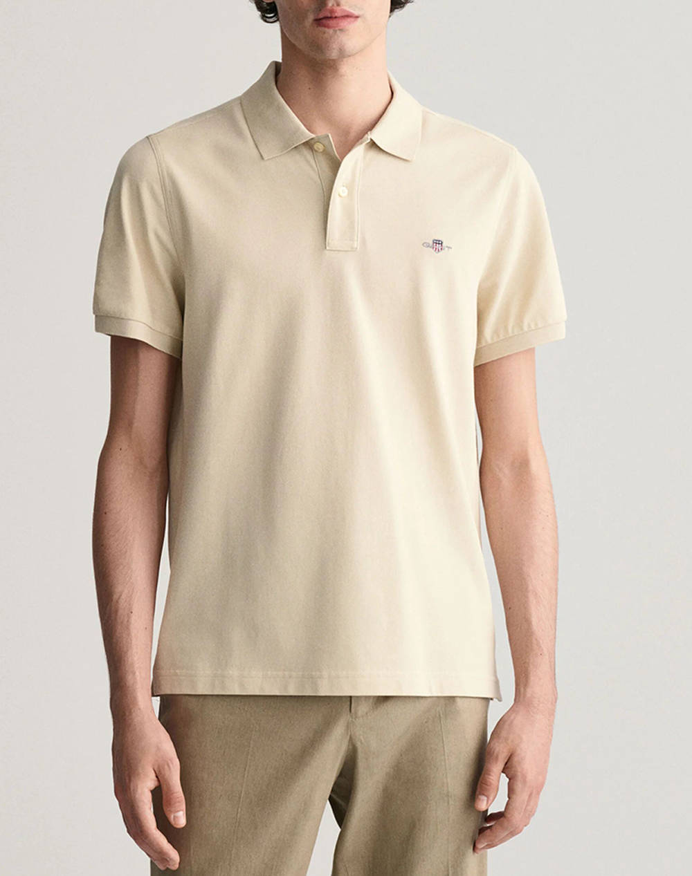 GANT REG SHIELD SS PIQUE POLO SHIRT