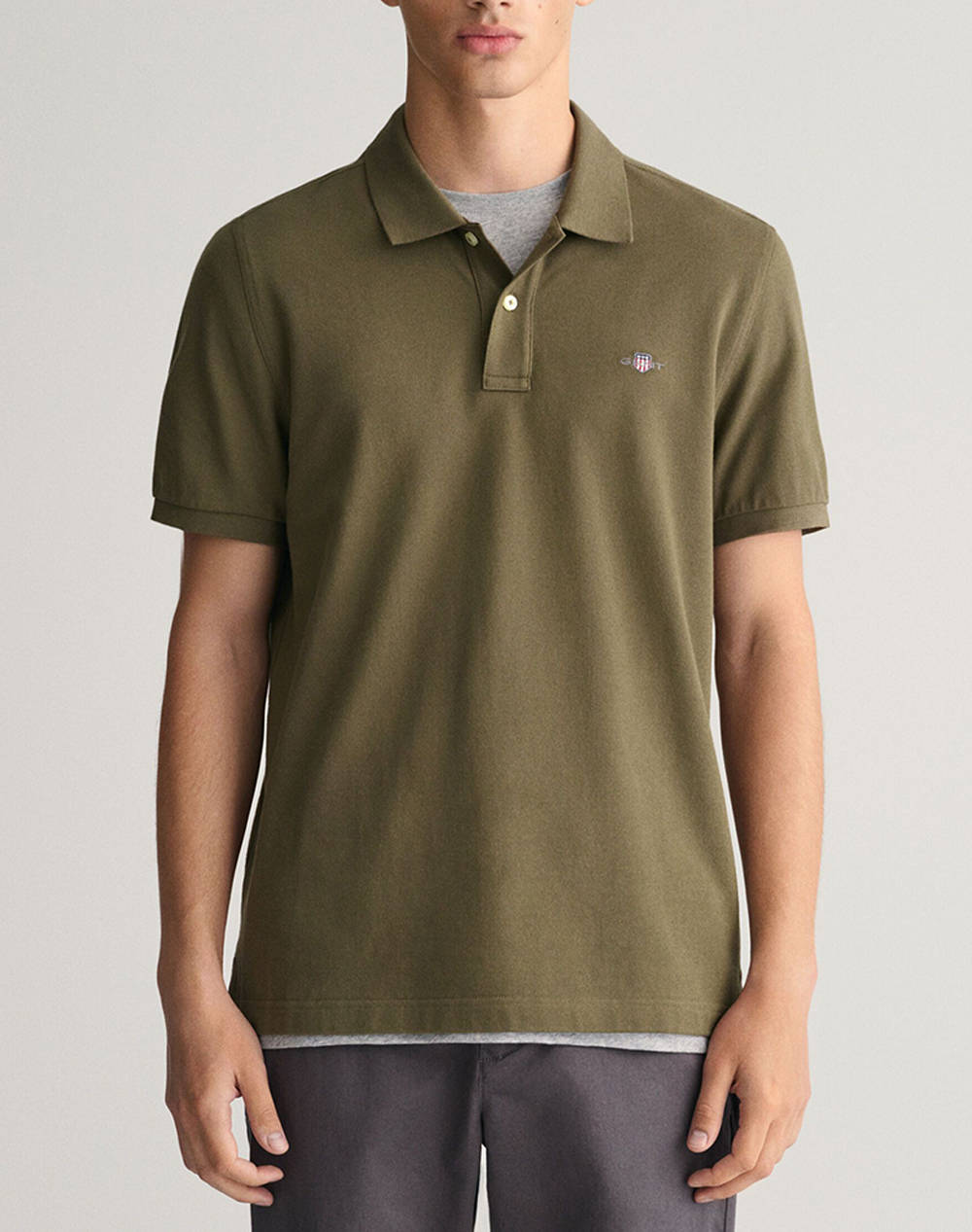 GANT REG SHIELD SS PIQUE POLO SHIRT