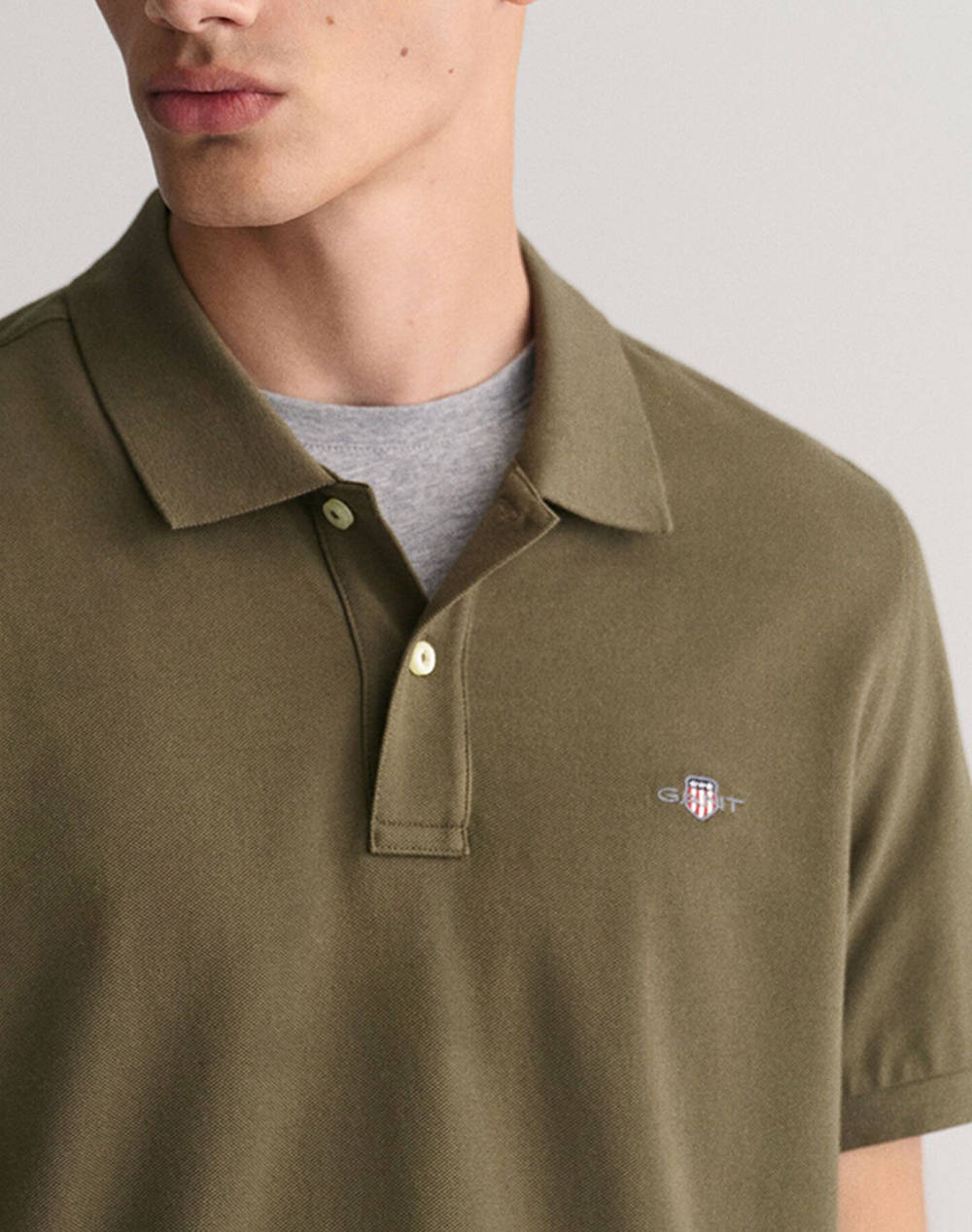 GANT REG SHIELD SS PIQUE POLO SHIRT