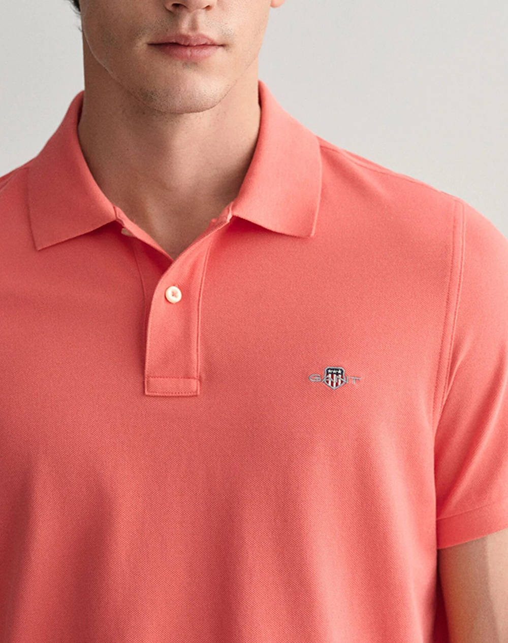 GANT REG SHIELD SS PIQUE POLO SHIRT