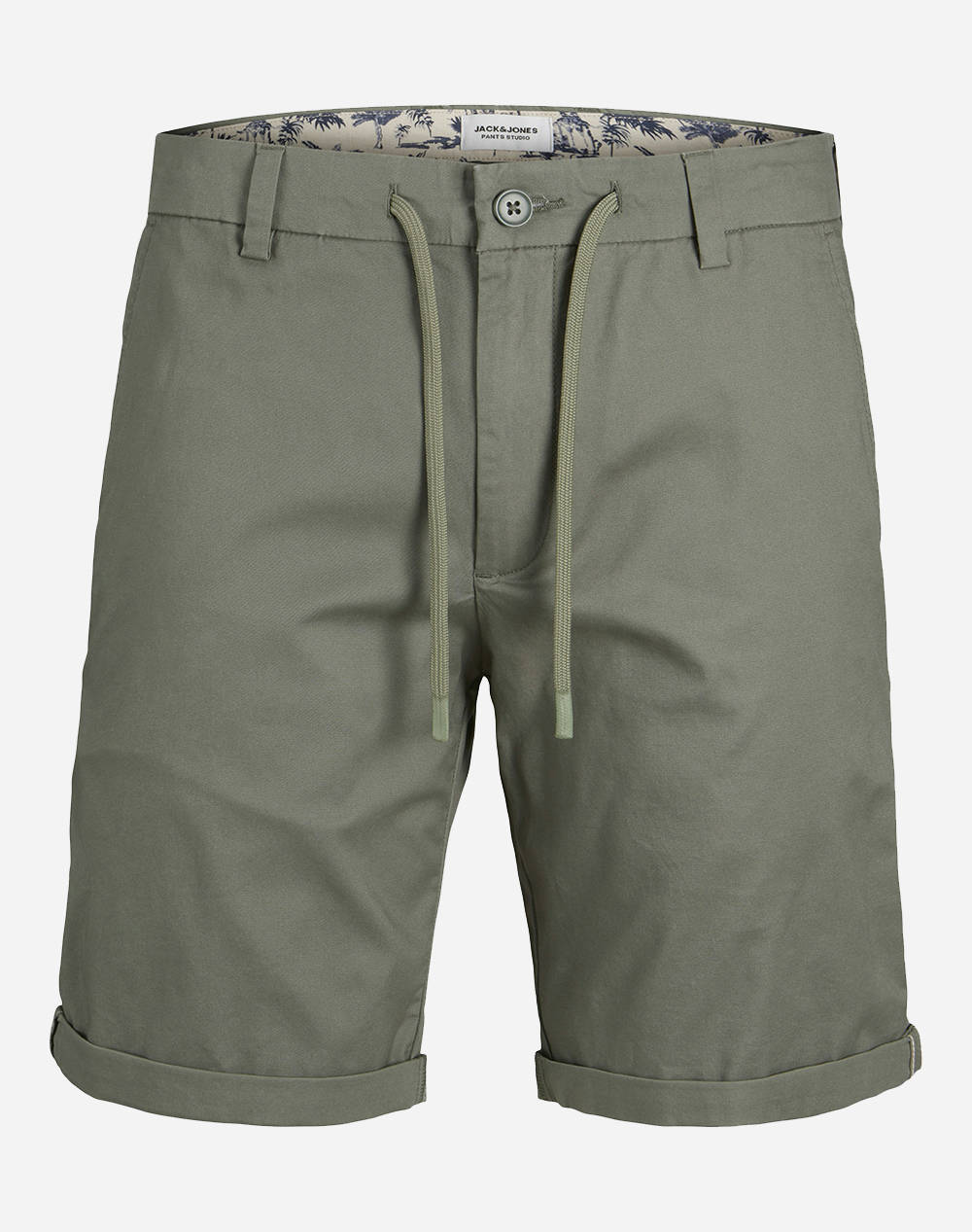 JACK&JONES JACK&JONES JPSTMARCO JJSUMMER CHINO SHORT 12253133-Agave Green Olive