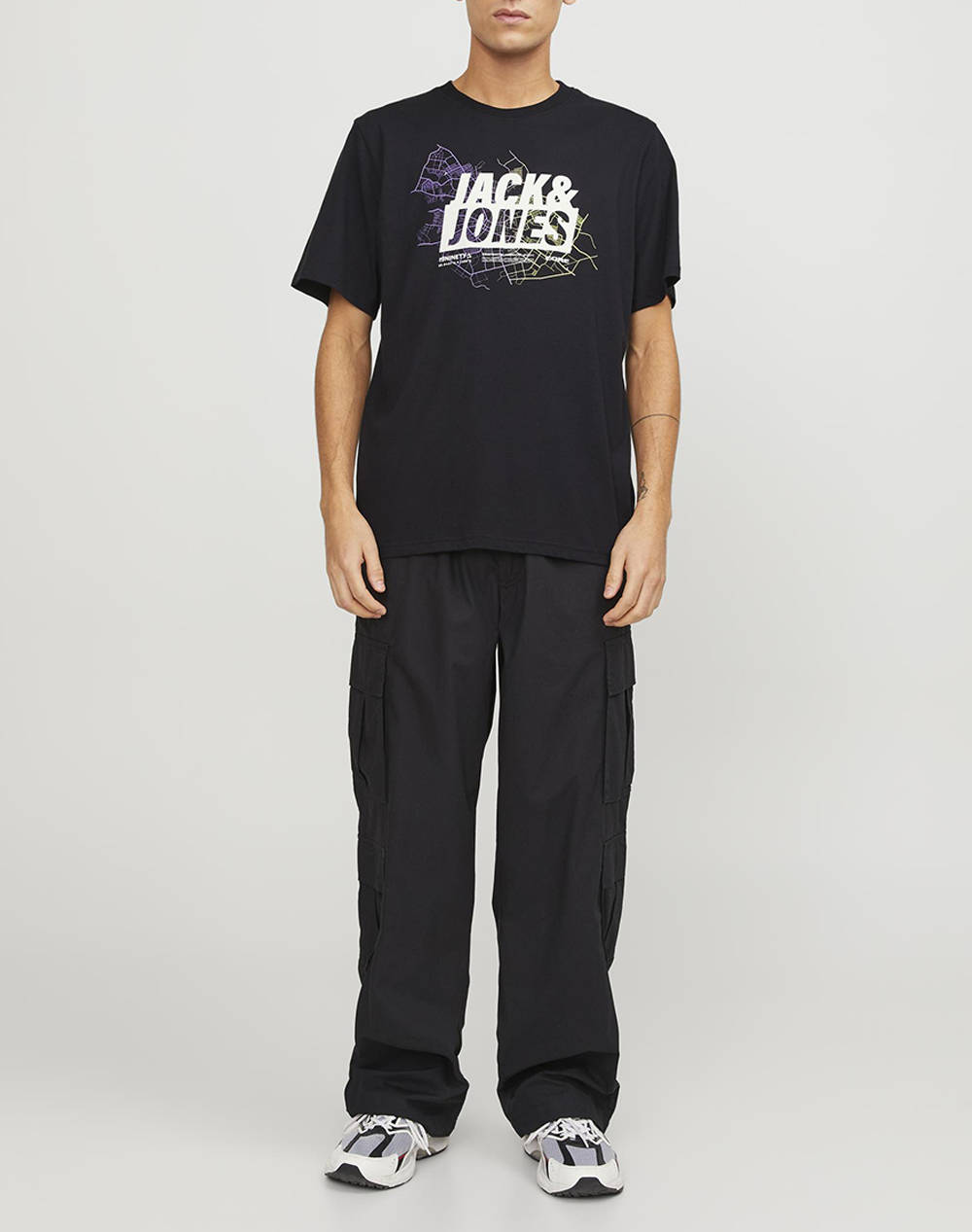 JACK&JONES JCOMAP LOGO TEE SS CREW NECK SN