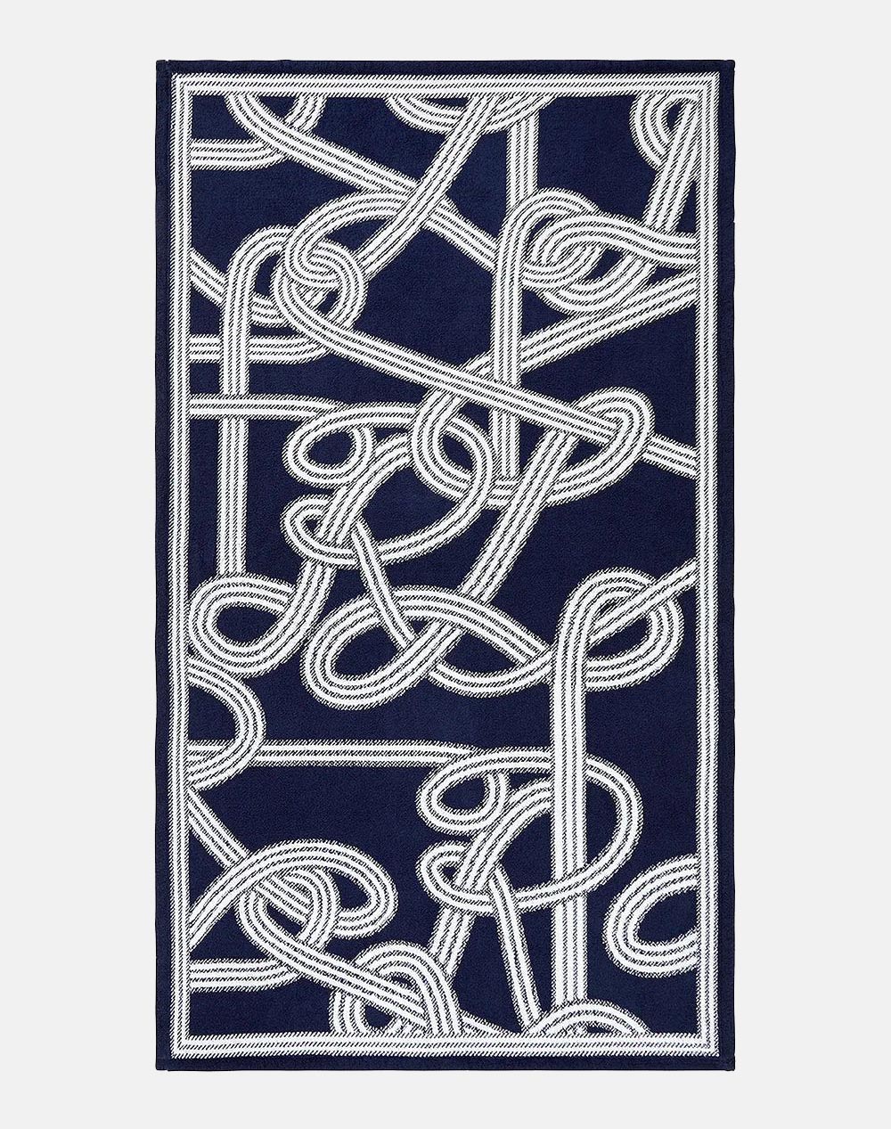 RALPH LAUREN OAKLEIGH NavyWhi Beach towel 100170 (Dimensions: 100 x 170 cm.)