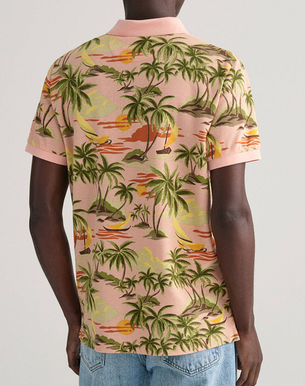 GANT ΜΠΛΟΥΖΑ ΚΜ HAWAII PRINT SS POLO