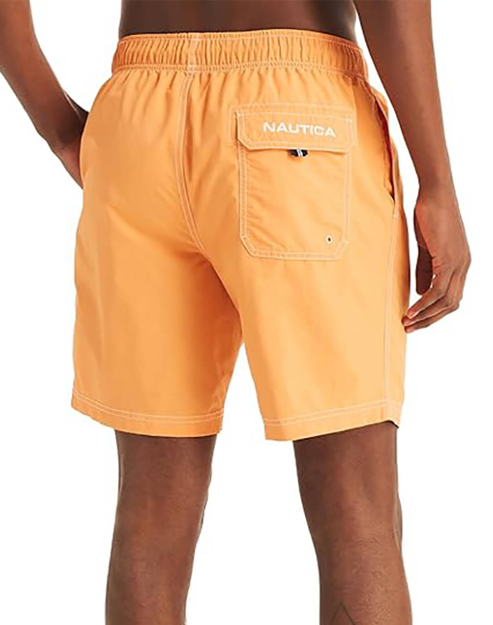 NAUTICA SWIMWEAR 8 ANCHOR FULL ELASTIC SOLID TRUNK