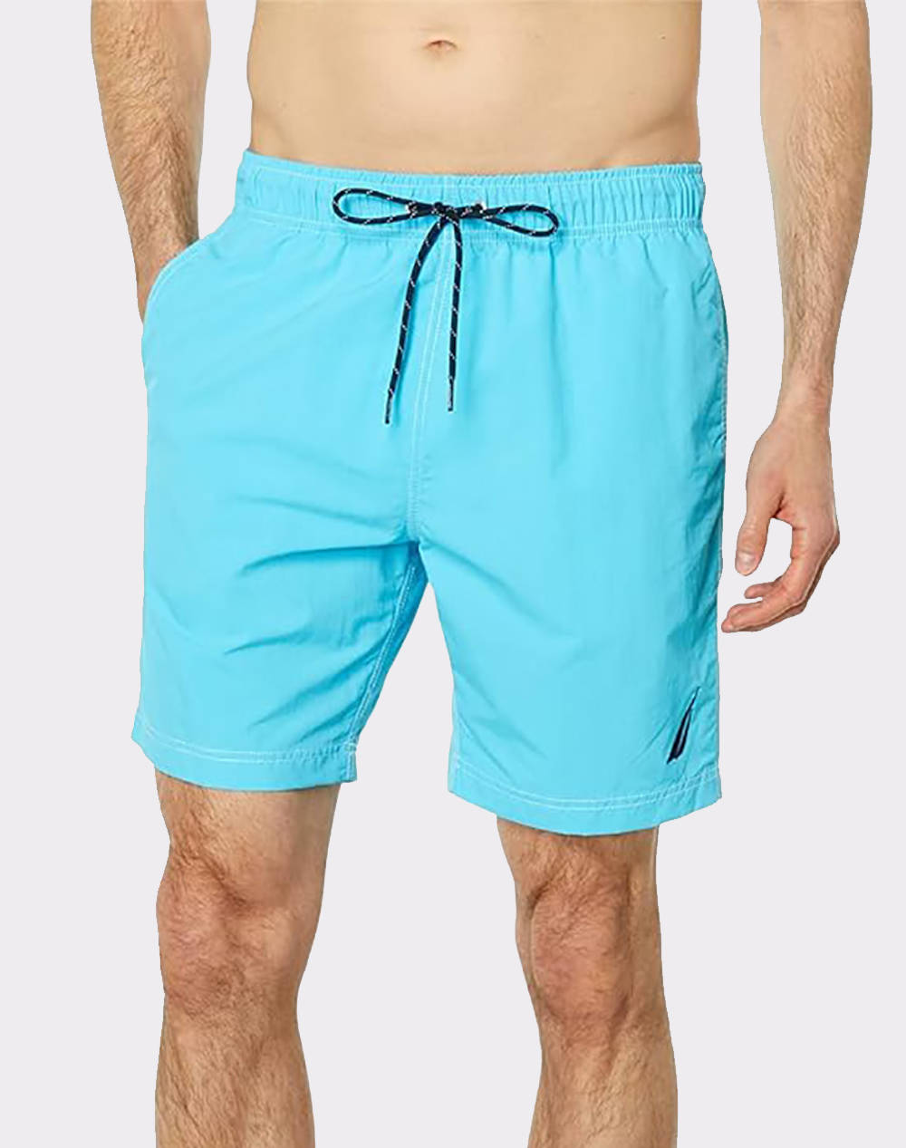 NAUTICA ΜΑΓΙΩ 8 ANCHOR FULL ELASTIC SOLID TRUNK 3NCT38100-4MG SkyBlue