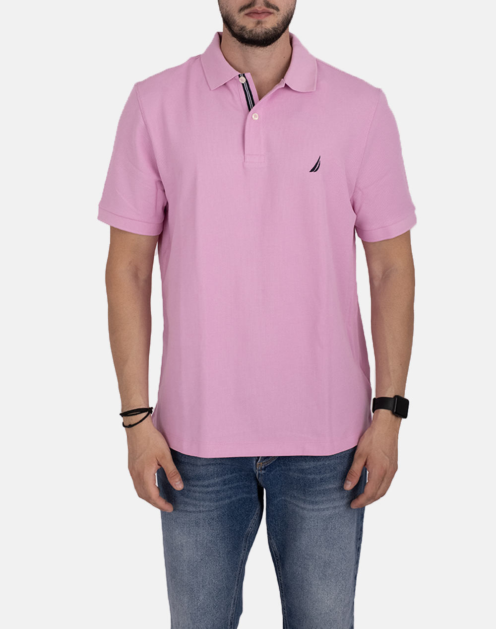 NAUTICA ΜΠΛΟΥΖΑ POLO ΚΜ SS FCA CLASSIC FIT DECK POLO