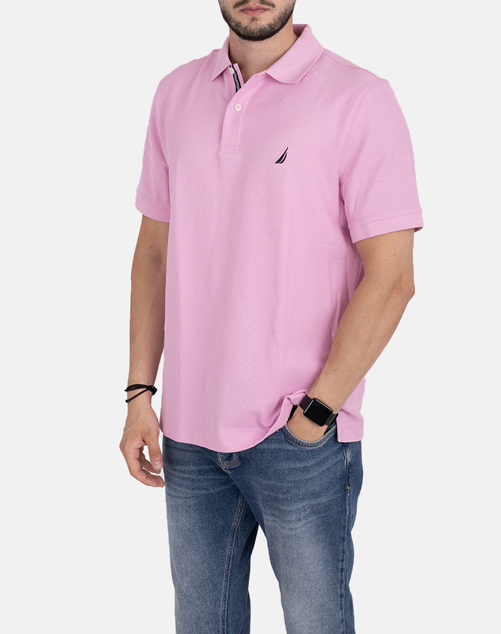 NAUTICA ΜΠΛΟΥΖΑ POLO ΚΜ SS FCA CLASSIC FIT DECK POLO