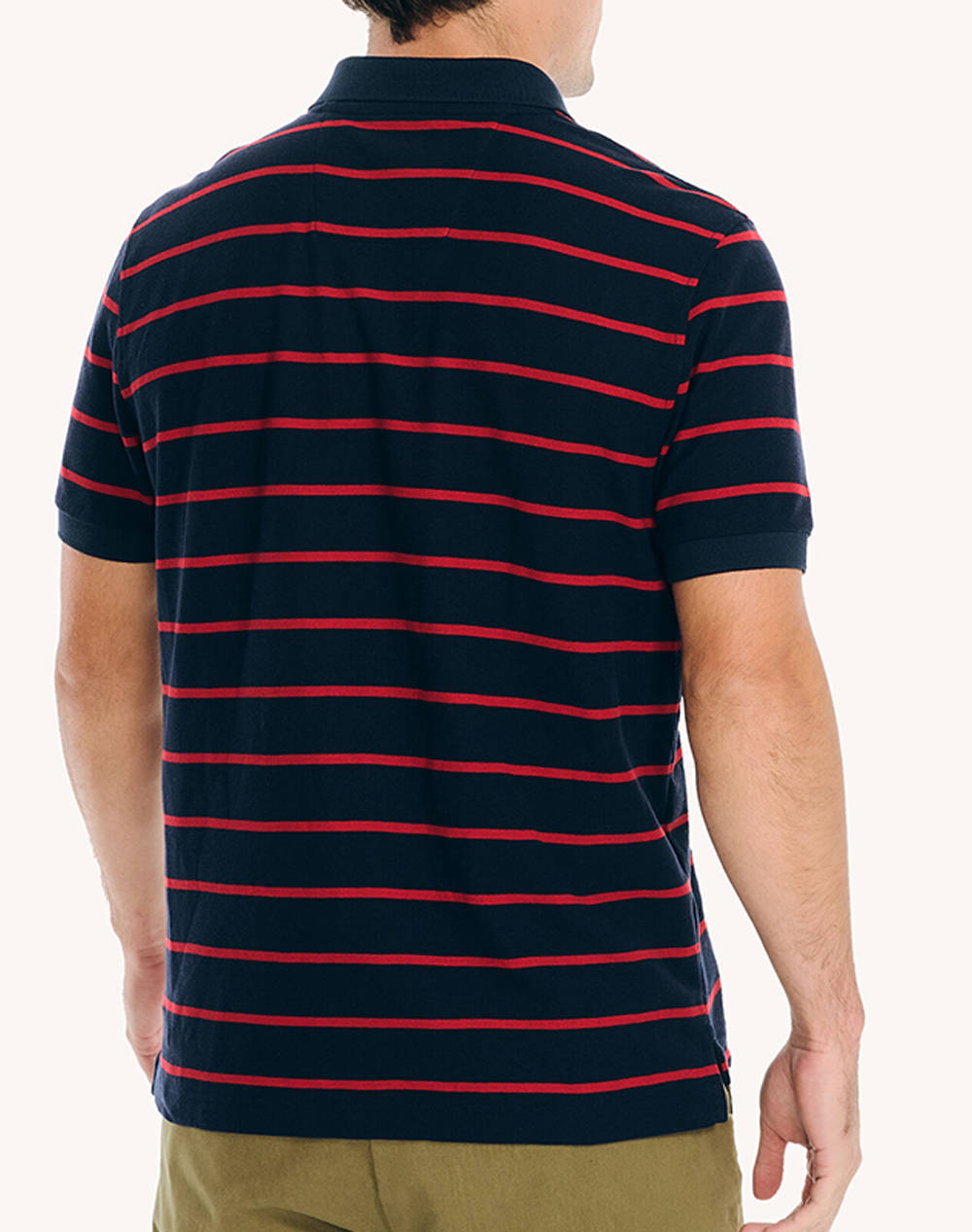 NAUTICA POLO SHIRT SS STRIPE DECK POLO_SUSTAINABLE SS STRIPE DECK POLO_SUSTAINABLE