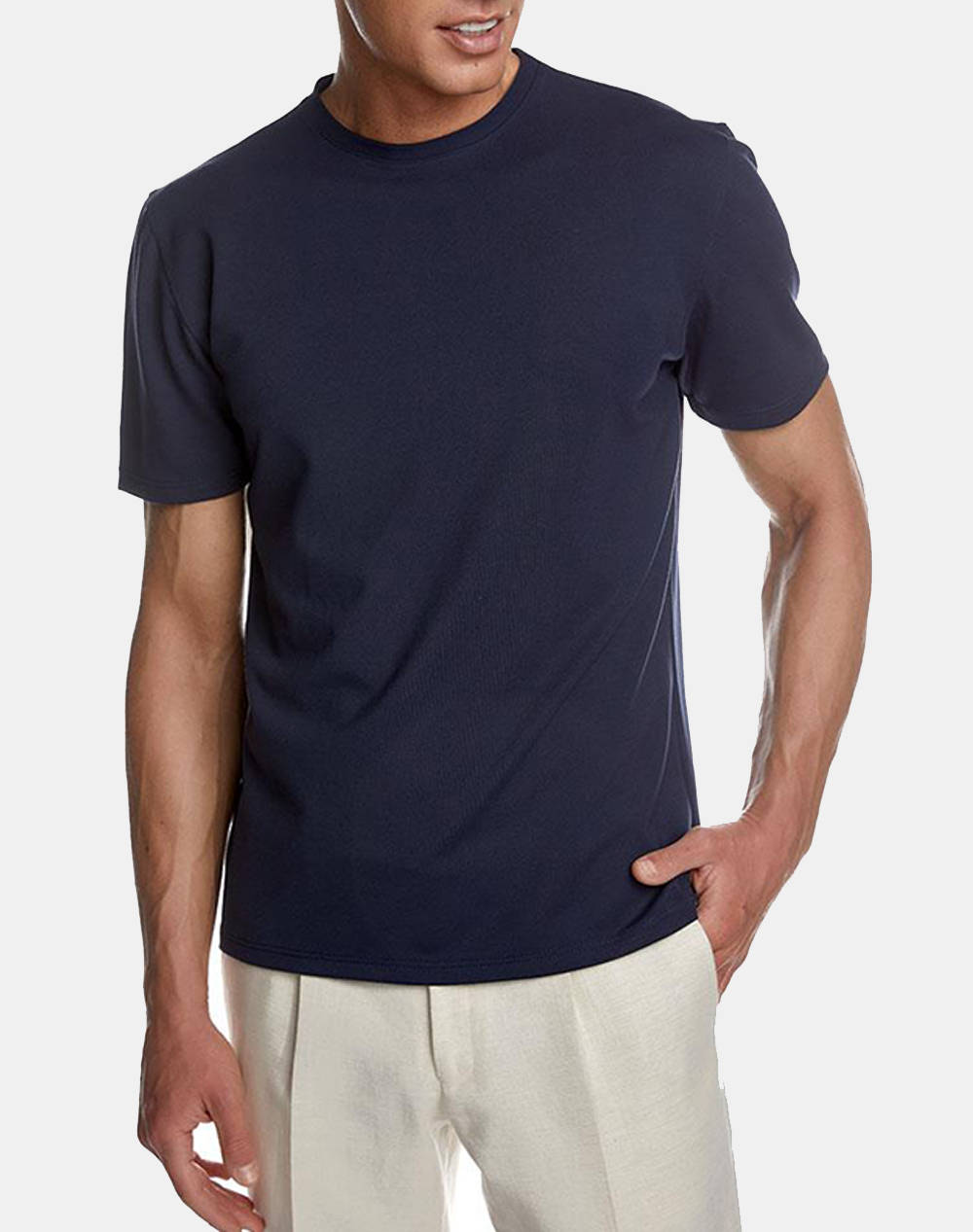 GUY LAROCHE 2119113 SOLID COLOR T-SHIRT