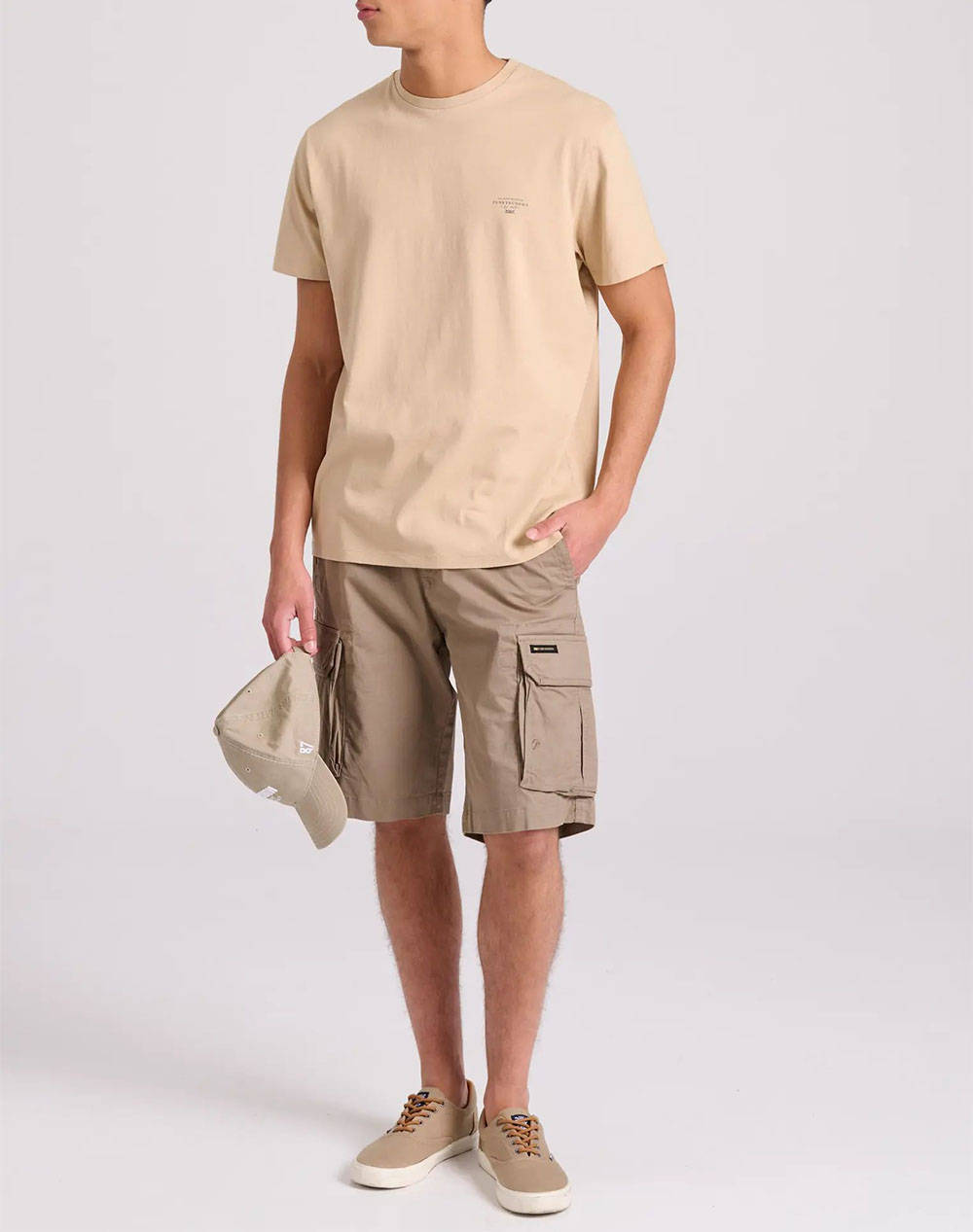 FUNKY BUDDHA Loose fit cargo shorts