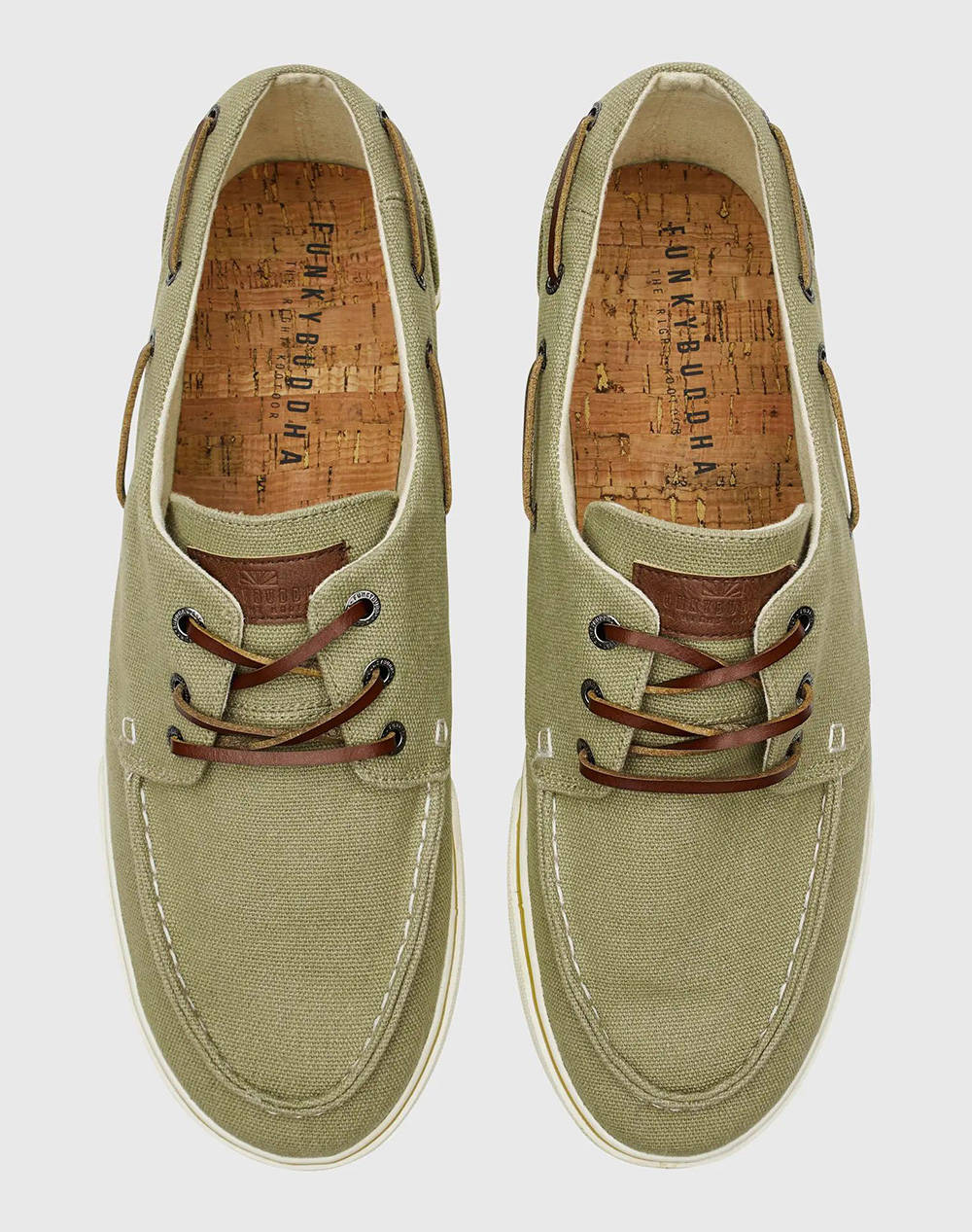 FUNKY BUDDHA Mens boat shoes