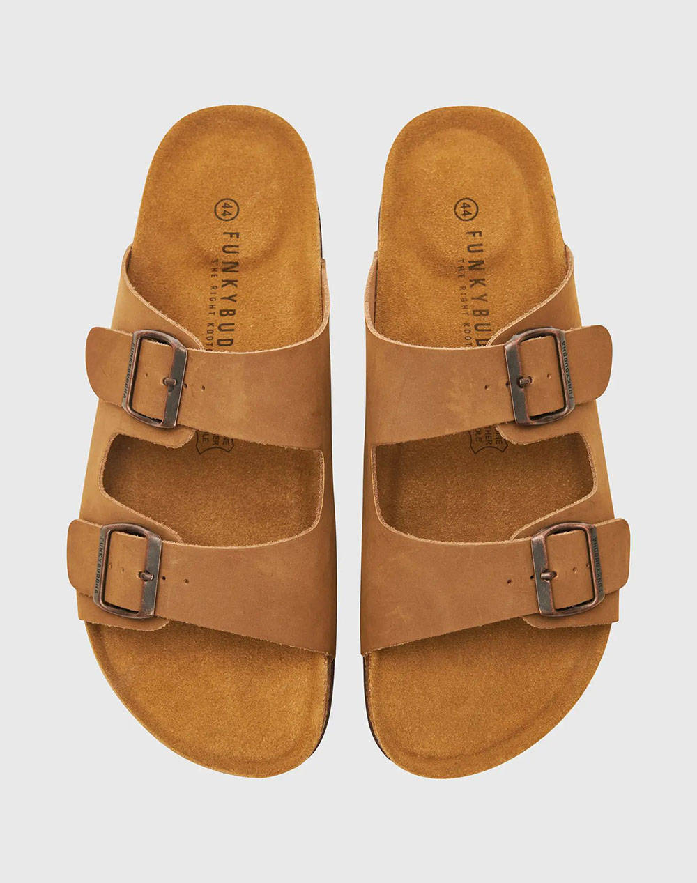 FUNKY BUDDHA Mens leather sandals