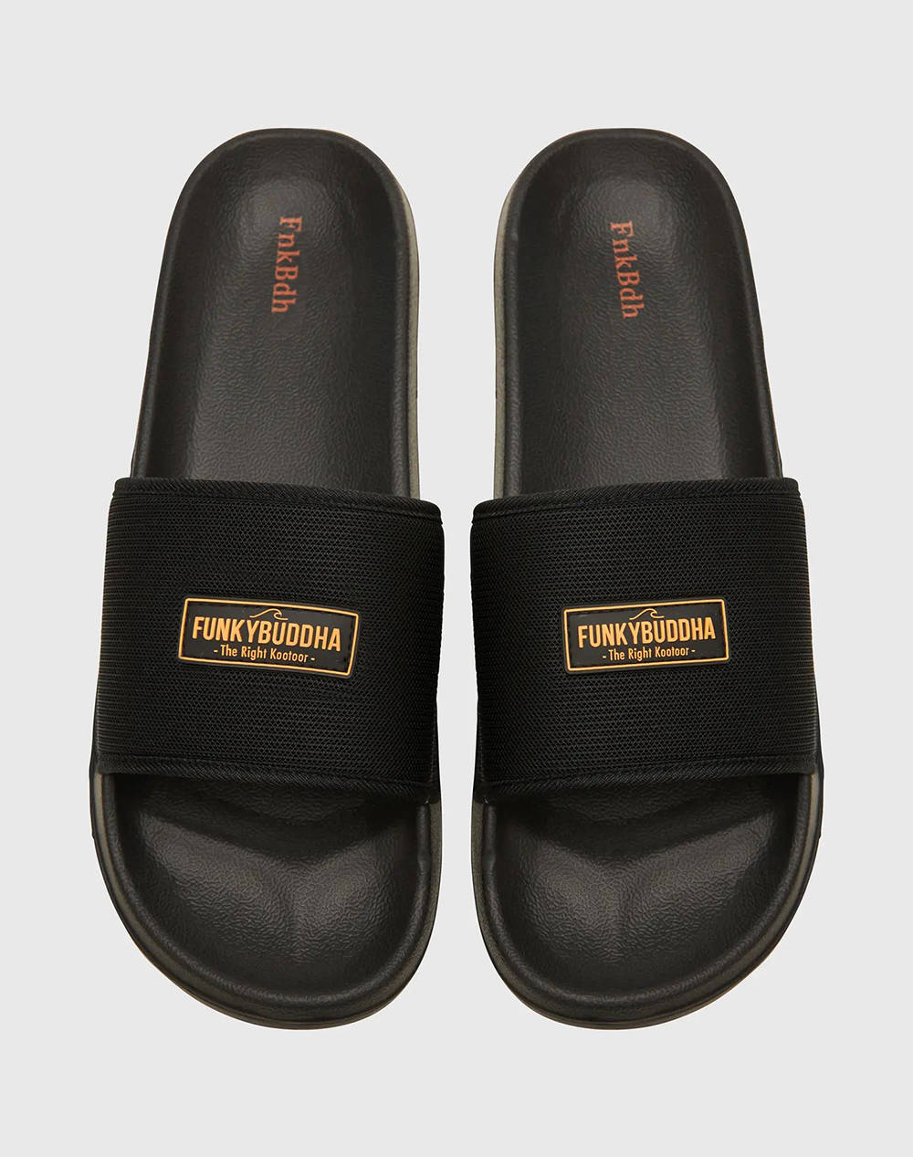 FUNKY BUDDHA Mens pool slide flip flops