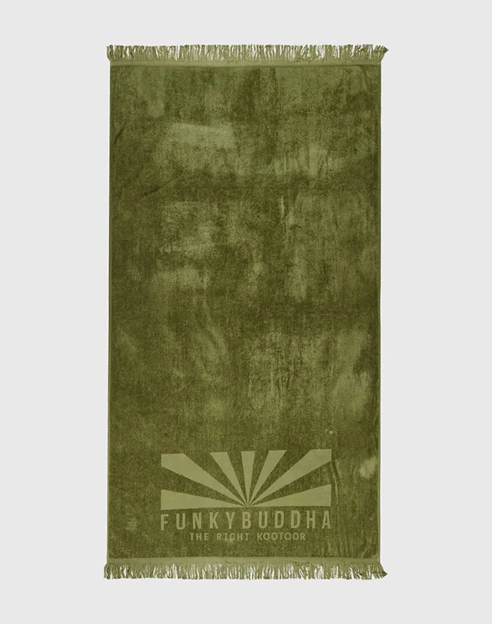 FUNKY BUDDHA Beach towel with logo (Dimensions: 91 x 170 cm.)