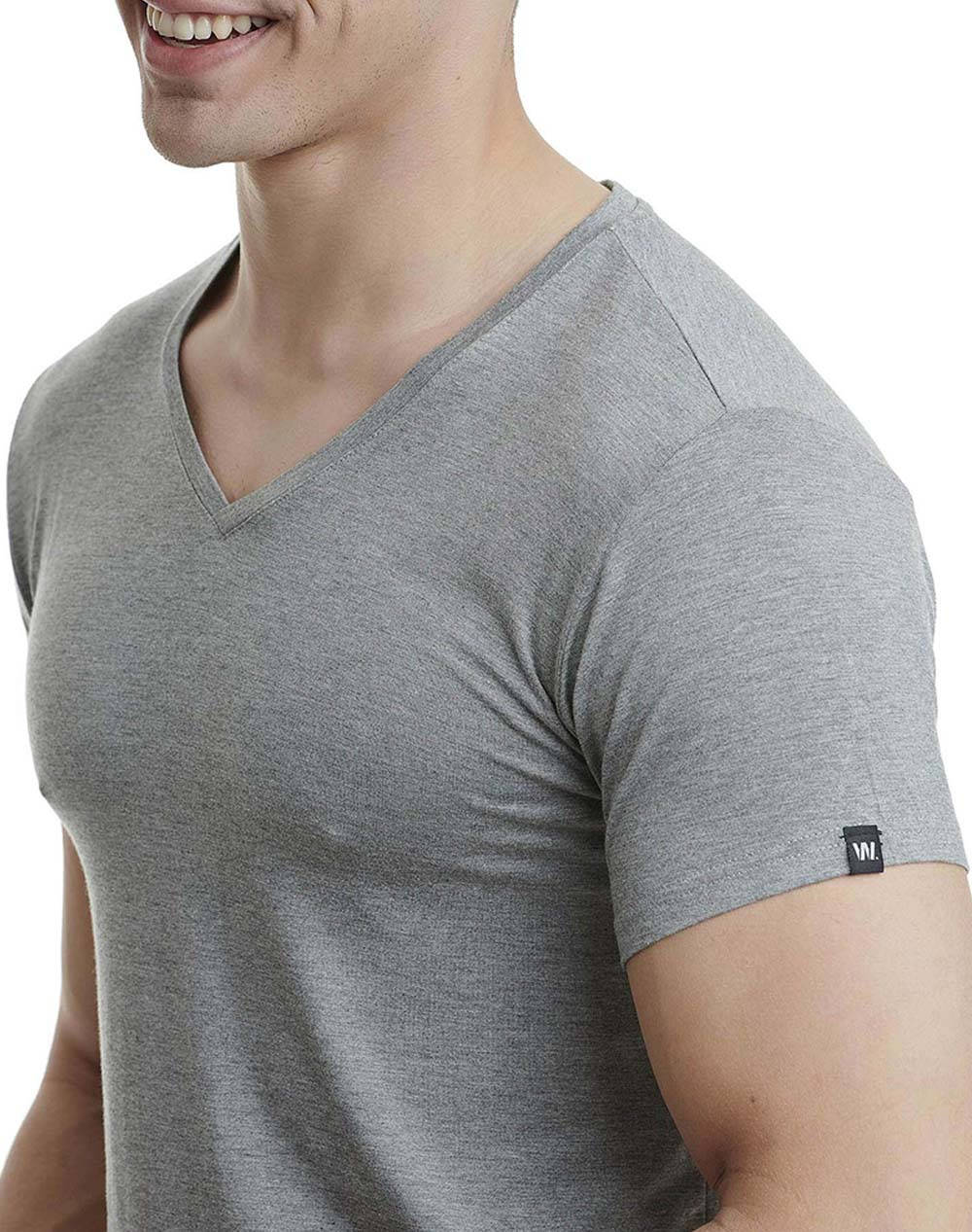 WALK ΑΝΔΡΙΚΟ T-SHIRT V-NECK BAMBOO