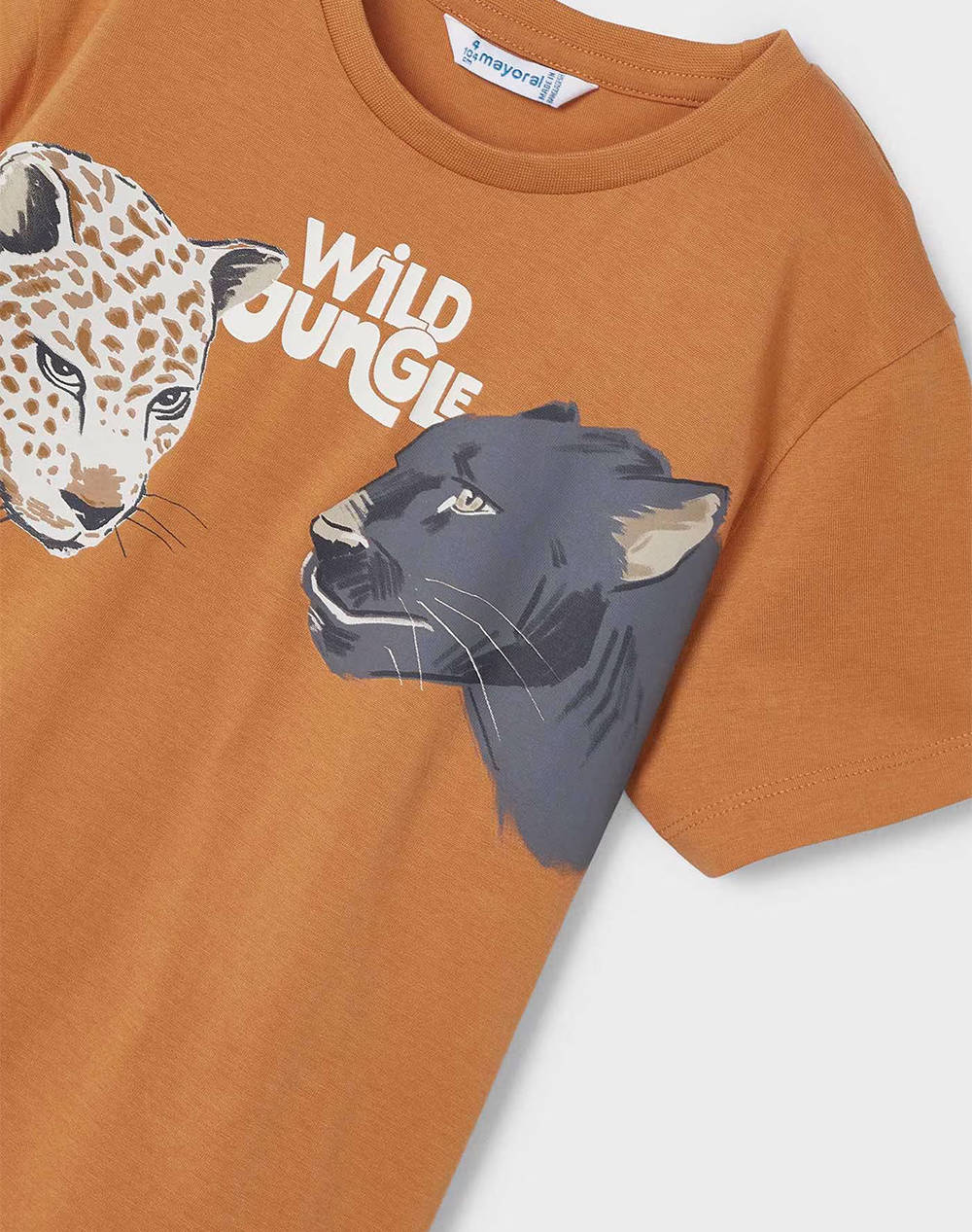 MAYORAL Short sleeve wild jungle shirt