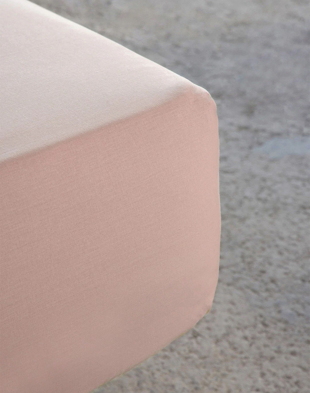 NIMA Σεντόνι Ημίδιπλο με Λάστιχο Unicolors - Light Pink (Διαστάσεις: 120 x 200 + 32 εκ.) N26273