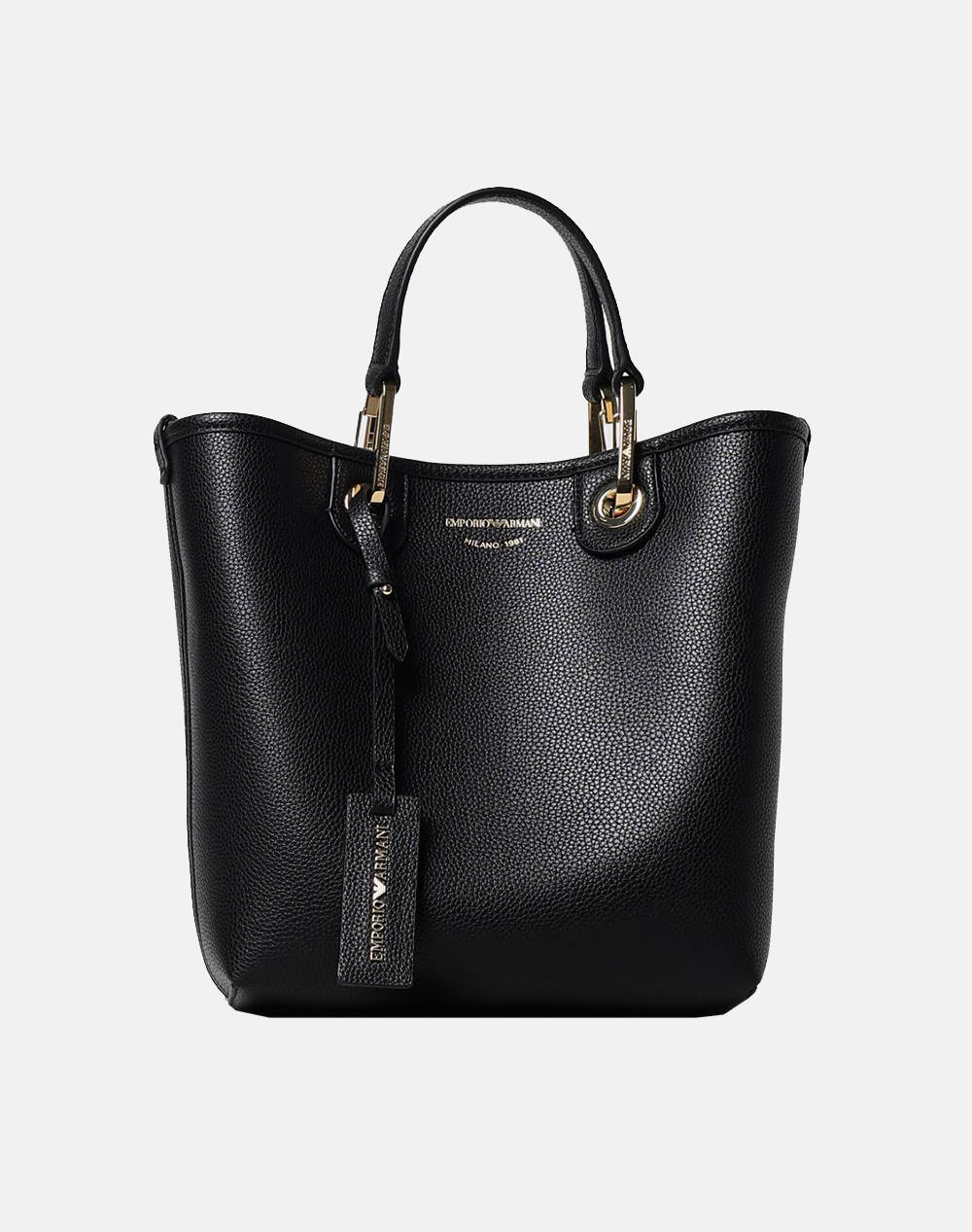 Emporio armani black handbag best sale