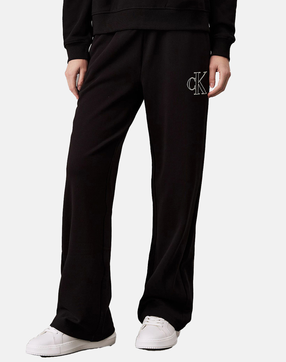 CALVIN KLEIN DIFFUSED CK SWEATPANTS