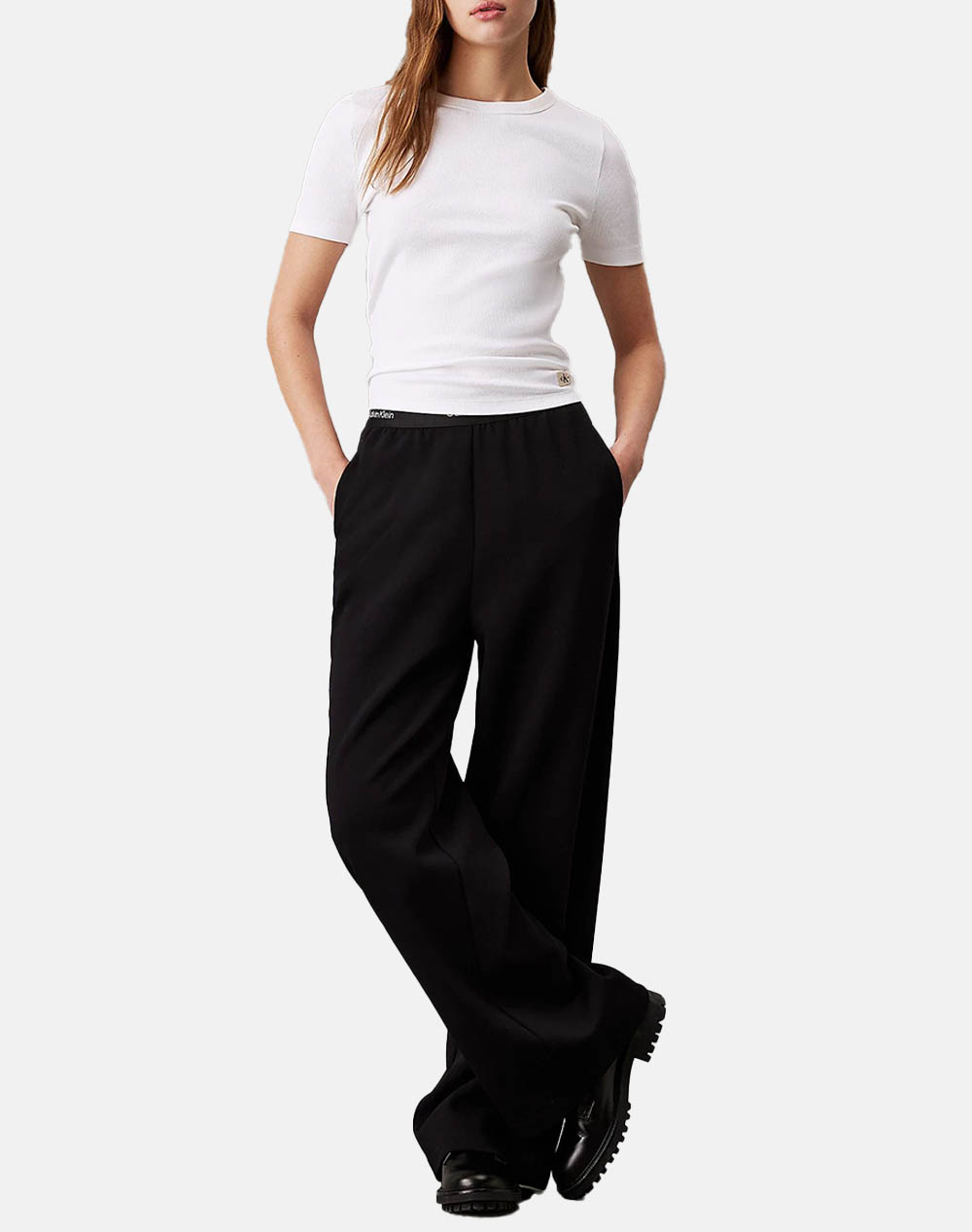 CALVIN KLEIN LOGO ELASTIC PANT