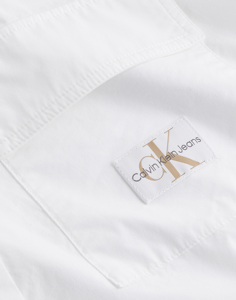 CALVIN KLEIN LONG COTTON UTILITY LS SHIRT