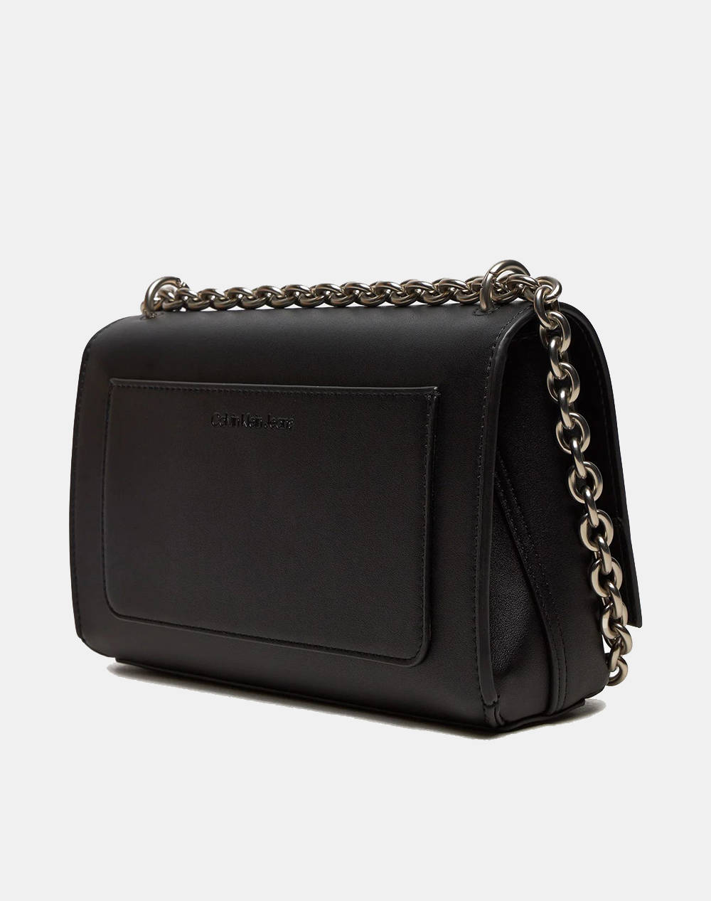 CALVIN KLEIN SCULPTED EW FLAP W/CHAIN25 MONO (Διαστάσεις: 25 x 16 x 6.5 εκ.)