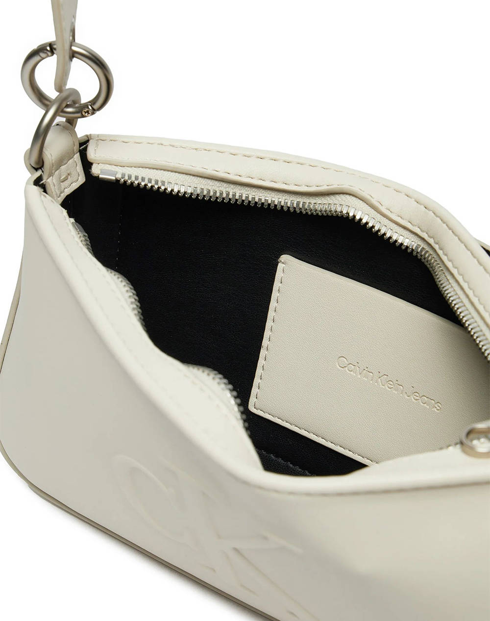 CALVIN KLEIN SCULPTED SHOULDER POUCH25 DEBOSS (Διαστάσεις: 25 x 13 x 4 εκ.)