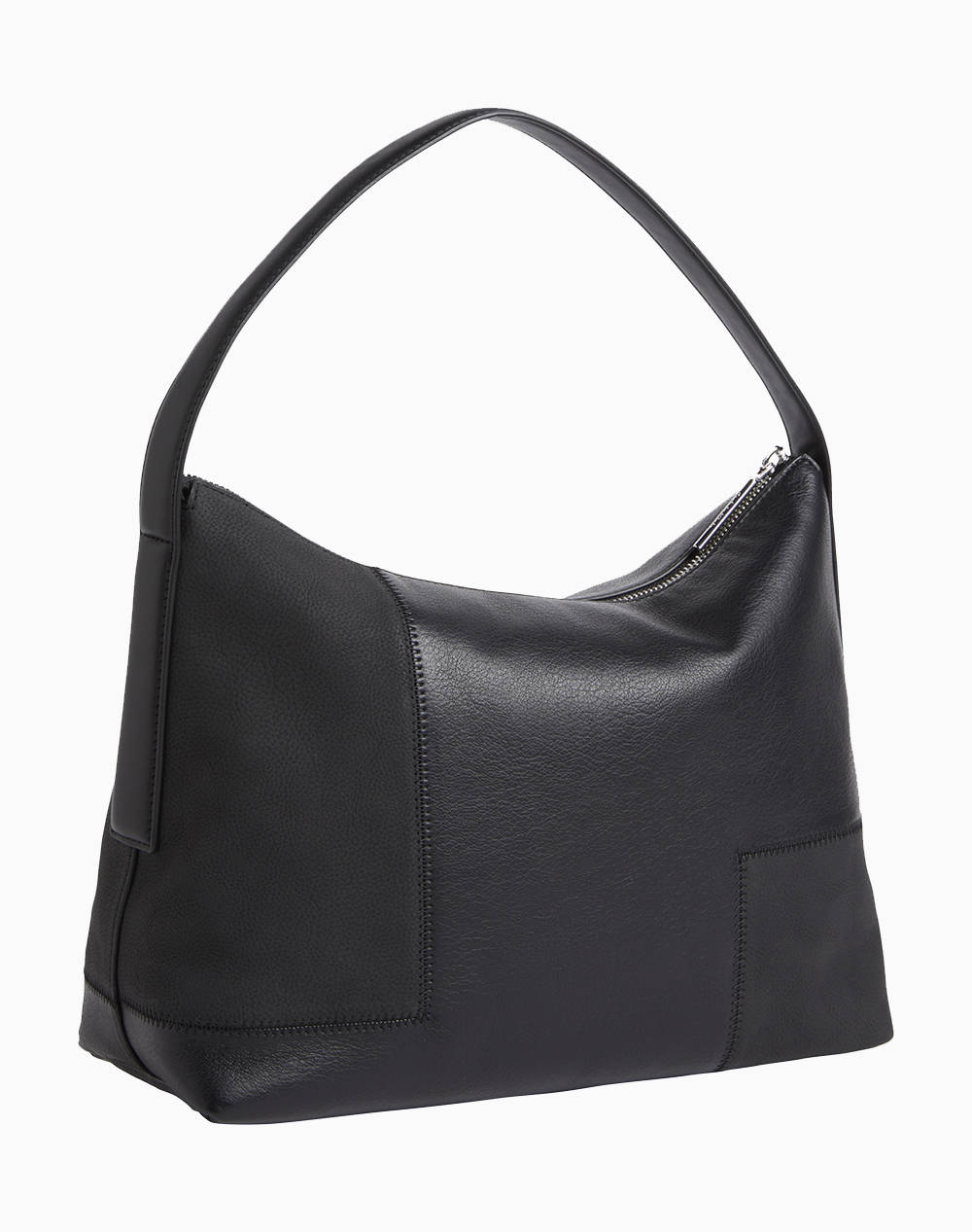 CALVIN KLEIN CK BLOCK SHOULDER BAG_NUBUCK (Διαστάσεις: 33 x 26 x 14 εκ)