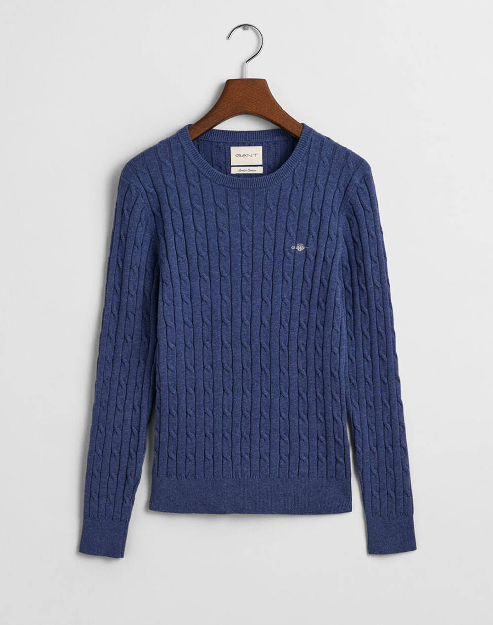 GANT ΠΟΥΛΟΒΕΡ ΜΜ STRETCH COTTON CABLE C-NECK