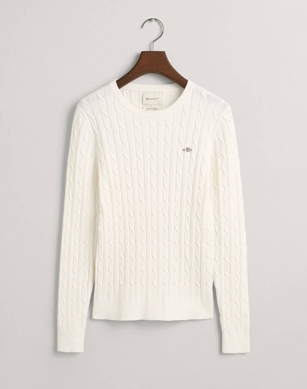 GANT ΠΟΥΛΟΒΕΡ ΜΜ STRETCH COTTON CABLE C-NECK