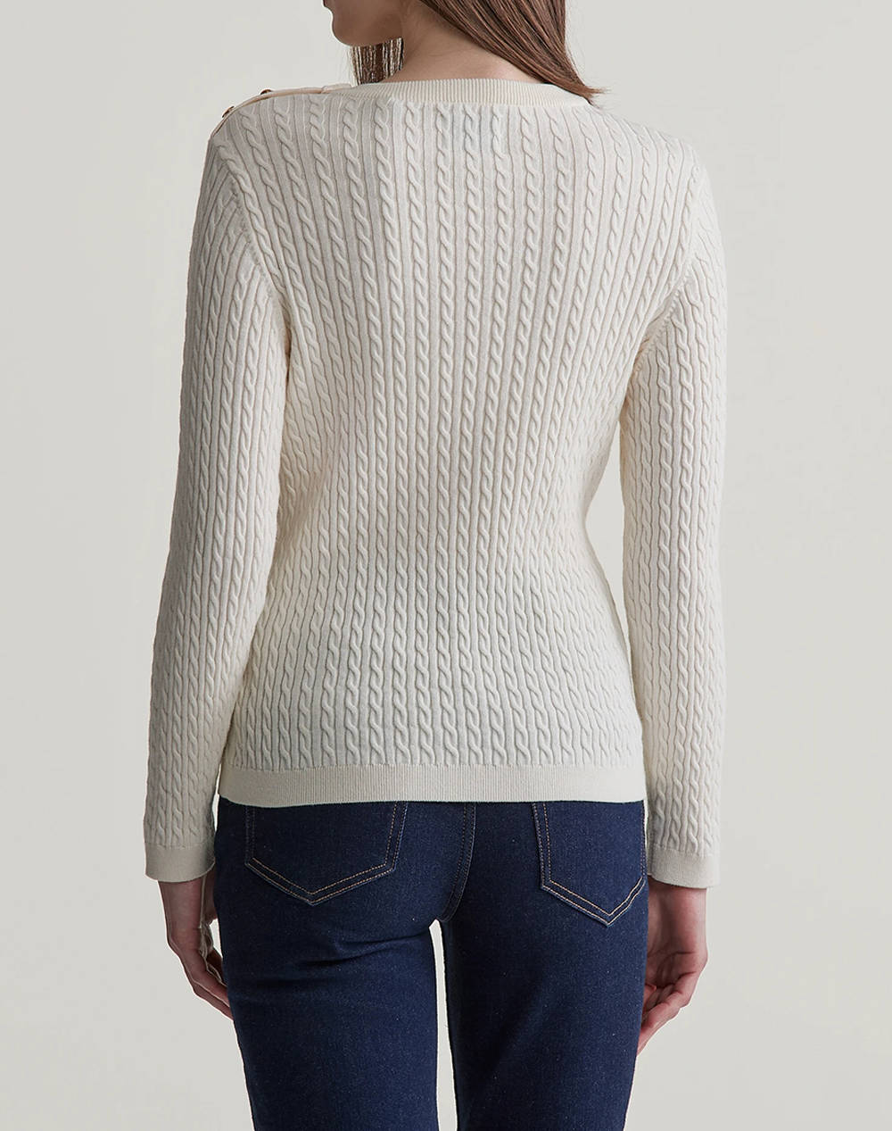 GANT ΠΟΥΛΟΒΕΡ ΜΜ MINI CABLE KNIT C-NECK