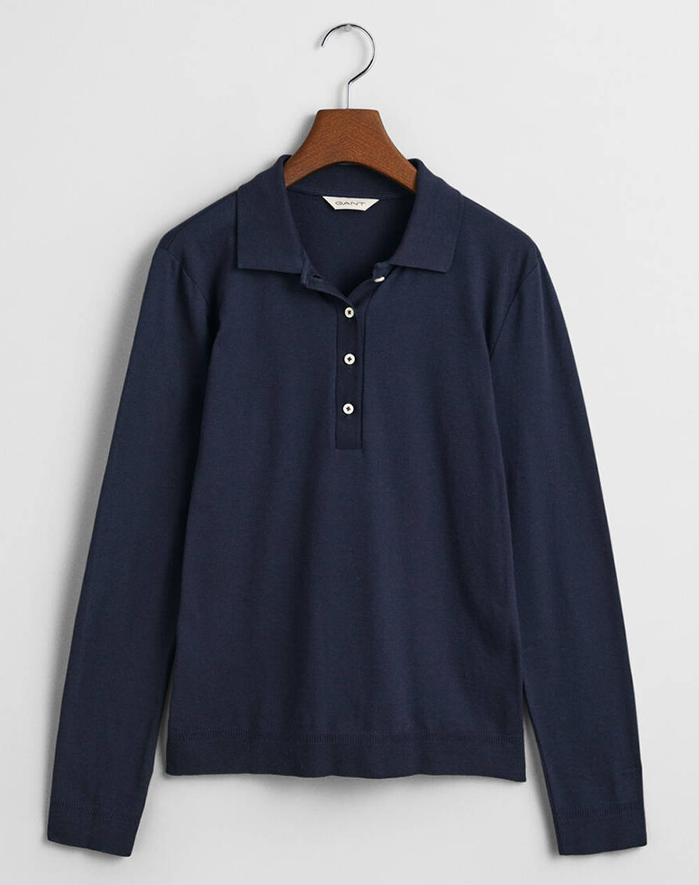 GANT REG SEAMLESS LS POLO SHIRT