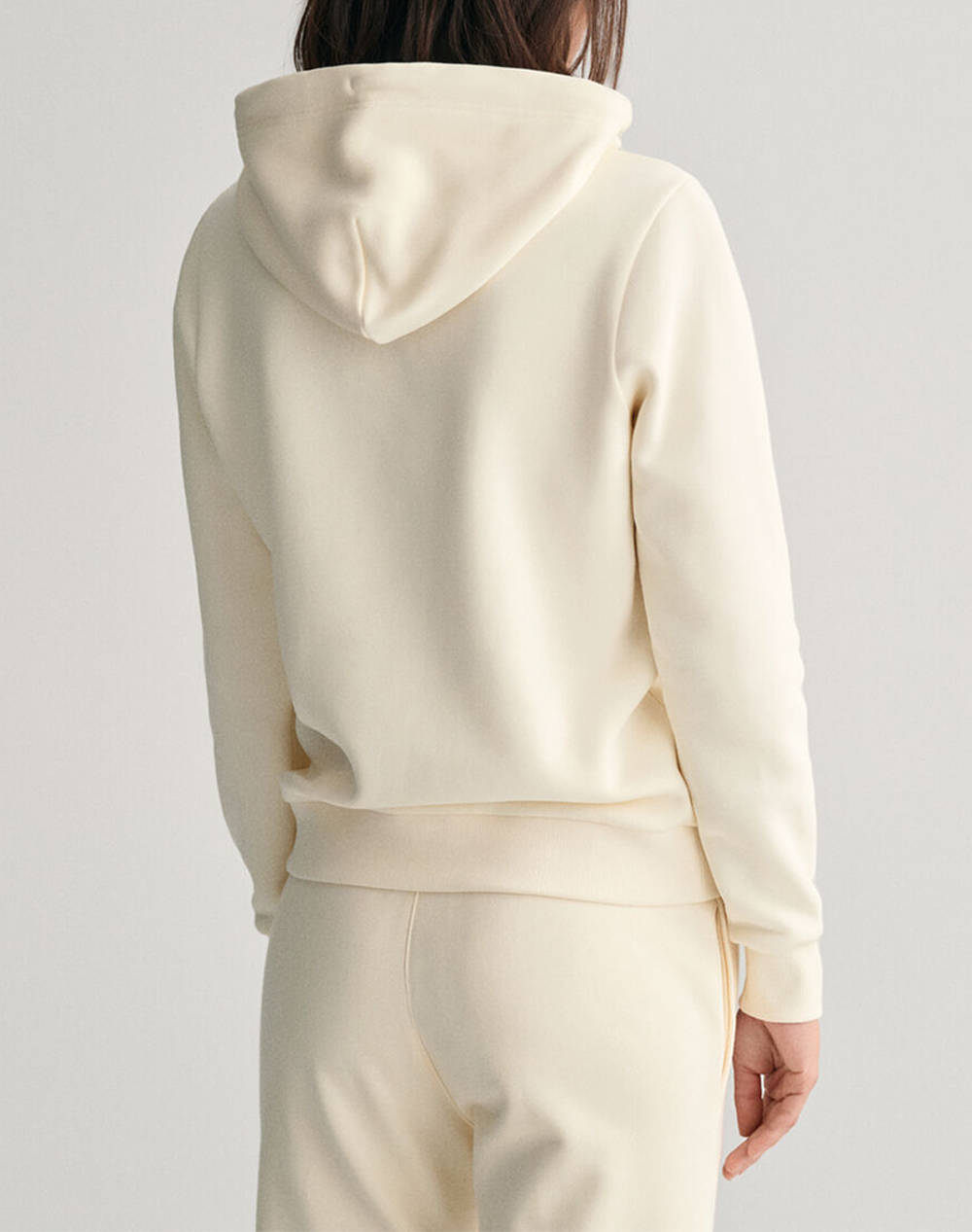 GANT LS REG TONAL SHIELD HOODIE